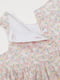Платье А-силуэта бледно-розовое в цветочный принт | 5986759 | фото 2