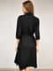 Платье-рубашка черное с анималистическим принтом | 5986898 | фото 5