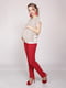 Брюки для вагітних червоні | 5987122 | фото 2