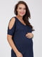 Туніка для вагітних та годуючих темно-синя | 5987124 | фото 2