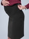 Спідниця для вагітних пряма чорна | 5987138 | фото 3