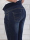 Шорти для вагітних джинсові темно-сині | 5987165 | фото 5