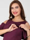 Сукня для вагітних та годуючих сливового кольору | 5987185 | фото 3