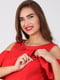 Сукня для вагітних та годуючих червоного кольору | 5987186 | фото 3