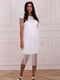 Сукня для вагітних та годуючих молочного кольору | 5987225 | фото 2