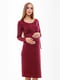 Платье для беременных и кормящих цвета марсала | 5987248 | фото 3