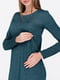 Сукня для вагітних та годуючих пляшкового кольору | 5987255 | фото 3