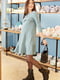 Платье для беременных и кормящих цвета полынь | 5987259 | фото 2
