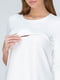Платье для беременных и кормящих молочного цвета | 5987263 | фото 5