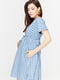 Сукня для вагітних та годуючих синьо-біла у клітинку | 5987269 | фото 3