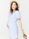 Сукня для вагітних та годуючих біло-блакитна у смужку | 5987276 | фото 3
