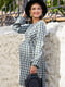 Сукня для вагітних та годуючих двоколірна в клітину | 5987324 | фото 2