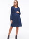 Сукня для вагітних та годуючих темно-синя | 5987325 | фото 2