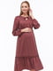 Сукня для вагітних та годуючих бордова | 5987327 | фото 2