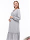 Платье для беременных и кормящих серое | 5987328 | фото 5