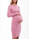 Сукня для вагітних та годуючих рожева | 5987342 | фото 4