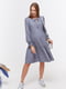 Платье для беременных и кормящих цвета джинс | 5987344 | фото 2