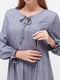 Сукня для вагітних та годуючих кольору джинс | 5987344 | фото 3
