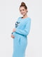 Сукня для вагітних та годуючих блакитна | 5987372 | фото 4