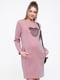 Платье для беременных и кормящих цвета пыльной розы | 5987373 | фото 2