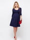 Платье для беременных и кормящих темно-синее | 5987399 | фото 2