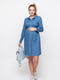 Платье для беременных и кормящих голубое | 5987412 | фото 2