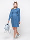 Платье для беременных и кормящих голубое | 5987412 | фото 3