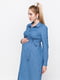 Платье для беременных и кормящих голубое | 5987412 | фото 5