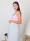Сорочка нічна для вагітних та годуючих сіро-рожева | 5987465 | фото 2