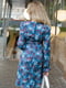 Платье для беременных и кормящих голубое в цветочный принт | 5987504 | фото 5