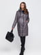 Пальто стьобане для вагітних графітового кольору | 5987529 | фото 2