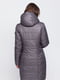 Пальто стьобане для вагітних графітового кольору | 5987529 | фото 4