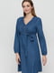 Платье для беременных и кормящих цвета джинс | 5987609 | фото 5