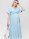 Сукня для вагітних та годуючих блакитна | 5987663 | фото 2