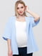 Туника для беременных и кормящих голубая | 5987681 | фото 2