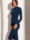 Сукня для вагітних та годуючих темно-синя | 5987731 | фото 5