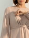 Сукня для вагітних та годуючих пудрового кольору | 5987734 | фото 3