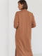 Платье для беременных и кормящих цвета кэмел | 5987769 | фото 4