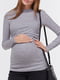 Гольф для вагітних та годуючих світло-сірий | 5987351