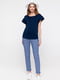 Штани для вагітних сині в смужку | 5987468 | фото 2