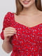 Сукня для вагітних та годуючих червона | 5987613 | фото 3