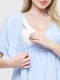 Сукня для вагітних та годуючих біло-блакитна у смужку | 5987664 | фото 3