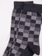 Шкарпетки сіро-чорні в клітку | 5988652 | фото 2