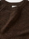 Джемпер темно-коричневый | 5926597 | фото 2