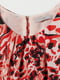 Платье А-силуэта розовое в анималистичный принт | 5990425 | фото 3