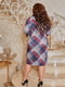 Сукня-футляр комбінованого кольору в геометричний принт | 5990496 | фото 2