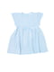 Сукня блакитна з візерунком | 5513815 | фото 2