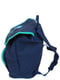 Рюкзак синий с принтом | 5975314 | фото 6