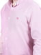 Рубашка розовая в полоску | 6004675 | фото 5