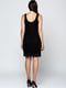 Платье-футляр черное с узором | 6004692 | фото 2